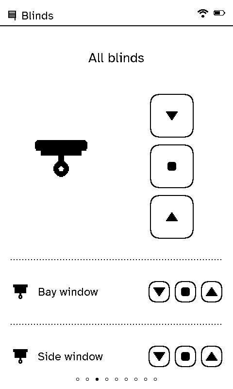 Blinds page