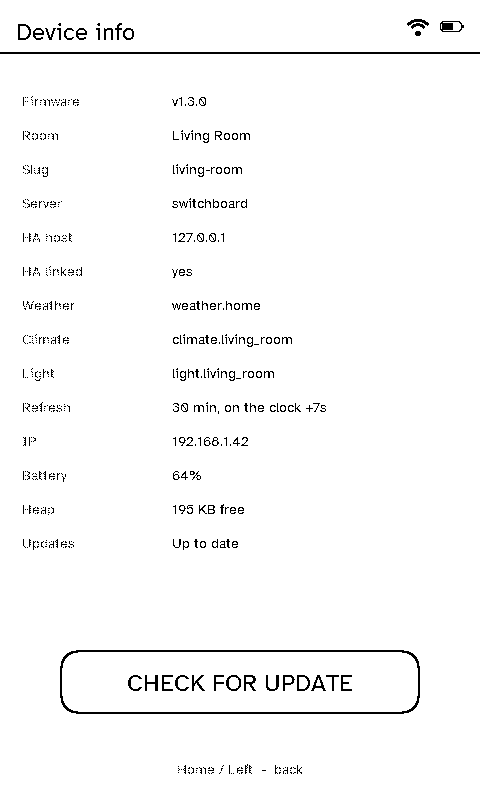 Device info