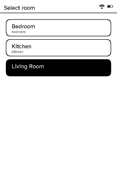 Select room